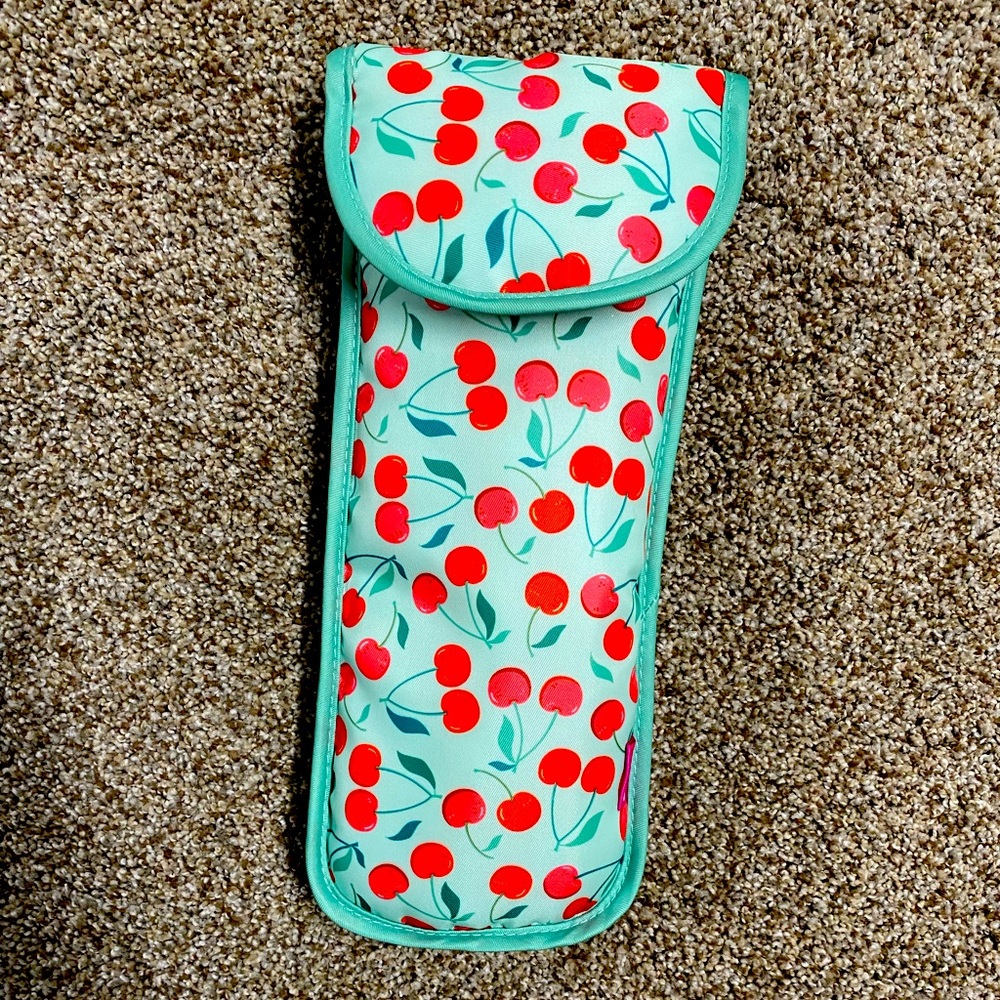Hair iron travel case